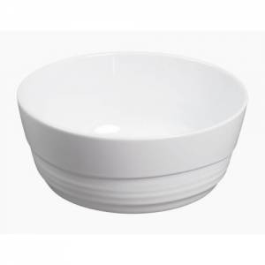 SALADESCHAAL DIAM. 19CM. AGMA KLEUR WIT NOVA