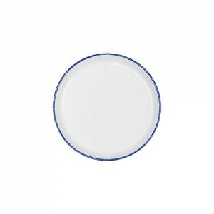 Bord plat diam. 13cm. Nordika Coral Blue kleur blue