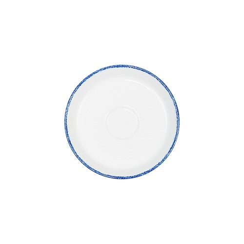 PLAT DIAM. 12CM. NORDIKA BLEU CORAIL COULEUR BLEU