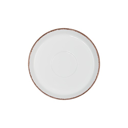 Schotel diam. 15cm. Nordika Coral Brown kleur brown