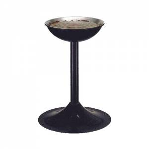 SMOKE PILLAR AS-STANDARD ON FOOT COLOR BLACK DIAM. 41CM. HG. 72CM.