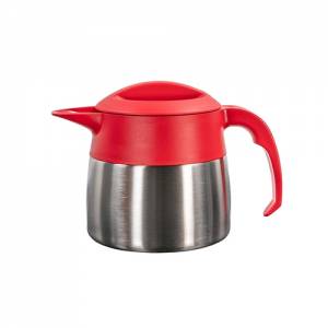 POT ISOLÉ EASYCLEAN-MINI CONTENU EN ACIER INOXYDABLE À DOUBLE PAROI. 0,9L. COULEUR ROUGE SANS IMPRESSION