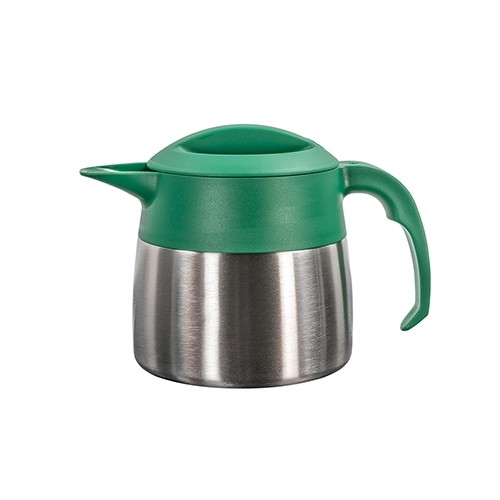 ISOLIERBEHÄLTER EASYCLEAN-MINI, DOPPELWANDIGER EDELSTAHL-INHALT. 0,9 l. FARBE GRÜN OHNE AUFDRUCK