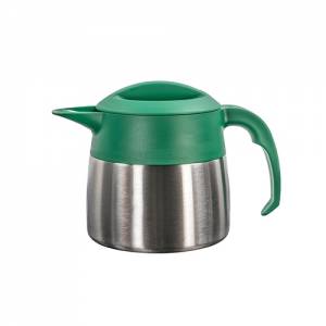 POT ISOLÉ EASYCLEAN-MINI CONTENU EN ACIER INOXYDABLE À DOUBLE PAROI. 0,9L. COULEUR VERT SANS IMPRESSION
