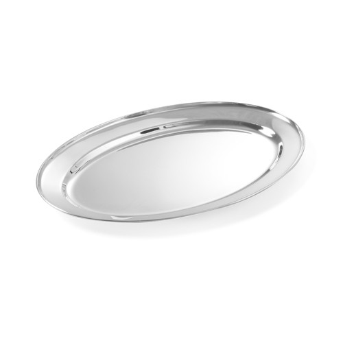 Dienblaadje rvs afm. 24x17cm.