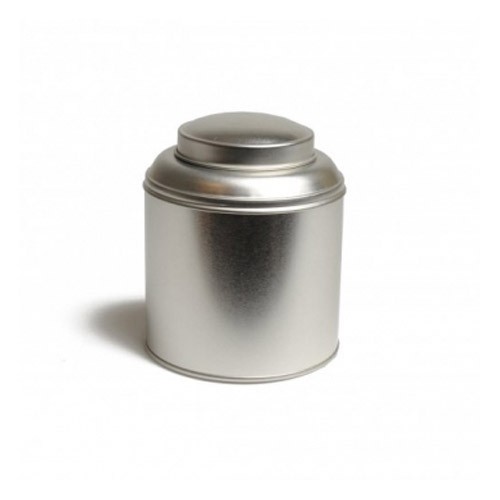 TIN TIN TIN AVEC COUVERCLE DIAM. 9 CM. HG. 11CM.