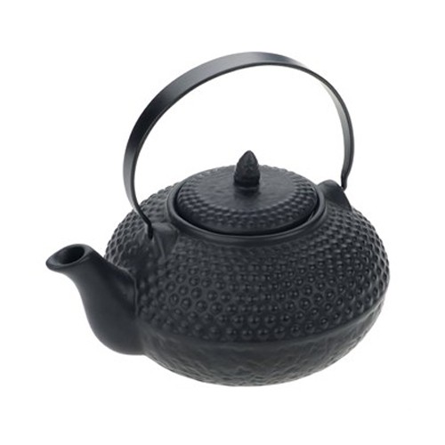 THÉIÈRE ORIENTALE CONT. 0.85LTR. PORCELAINE COULEUR NOIR
