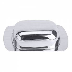 BUTTERDALE RECHTECKIG AUS EDELSTAHL 18,5X11CM.