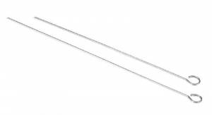 SPIEß-/GRILLSTIFT-SET 12-TLG. AFM. 35CM. EDELSTAHL MESSING