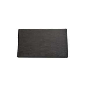 DISH GN1/4 MELAMINE DIM. 26.5X16.2CM. IN SLATE LOOK WITH FEET COLOR ANTHRACITE