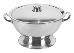TERRINE À SOUPE AVEC COUVERCLE CONT. 3.0L. acier inoxydable