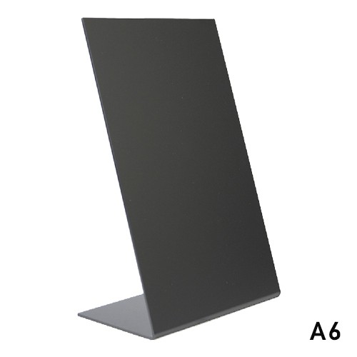 TISCHKREIDETAFEL L-BOARD A6 FARBE SCHWARZ ACRYL SET 3 STÜCK SECURIT