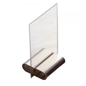 MENU INSERT FOLDER A5 FORMAT TRANSPARENT