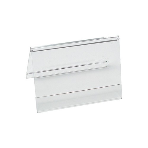 MENÜKARTENHALTER PLEXIGLASGRÖSSE. 12x8CM.