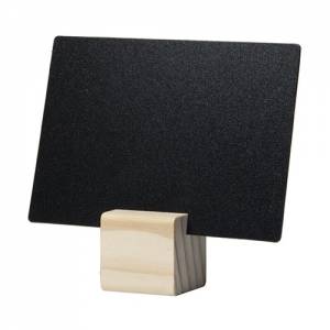 CARD HOLDER TEAK SET 6 PIECES DIM. 9X10.5CM. WOOD