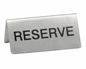 TISCHSCHILD ERSATZ AUS EDELSTAHL