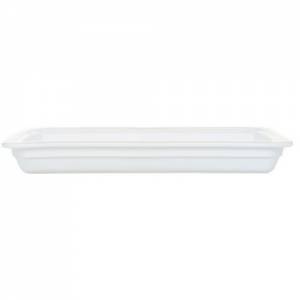 GASTRONORM SCALE DIM. 32.5X26.5X(H)6.5CM. GN 1/2 OVENPROOF POTTERY COLOR WHITE RECTON EMILE HENRY