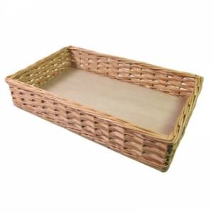 Broodmand tbv gn 1/1 afm. 56x34,5x(h)11,5cm. riet