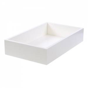 BREAD TRAY FOR GASTRONORM TRAY GN 1/1 DIM. 54.5X34X(H)11CM. COLOR WHITE WOOD