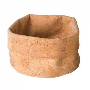 Broodmandje medium afm. 14x13cm. kurk