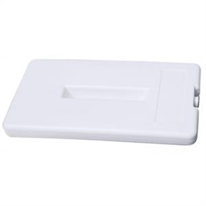 KÜHLELEMENT/KÜHLPLATTE GN 1/4 ABM. 26,5 x 16,2 cm. FARBE WEISS