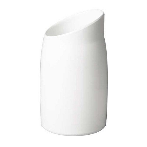 Dressingpot 1ltr, melamine kleur wit