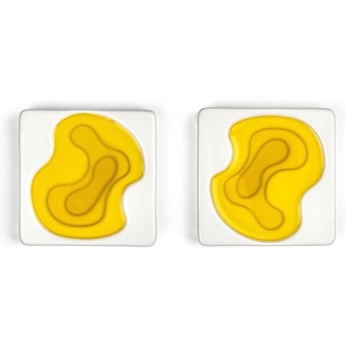 OLIVE OIL DISHES SET 2 PIECES DIMENSIONS. 9X9X1.5CM. LAGUIOLE STYLE DE VIE