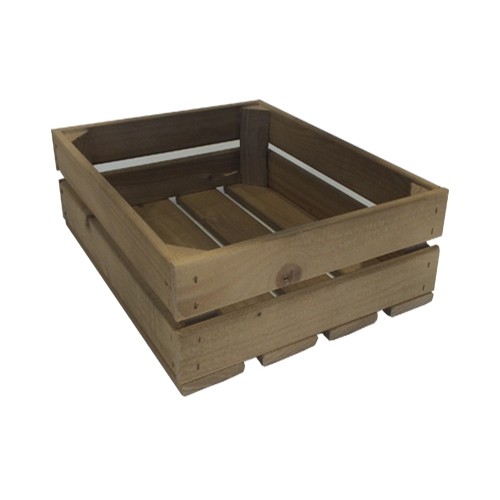 BOX/KISTE (LOS) GN 1/2-10CM. AFM. 32,5 x 26,5 x 10 cm. „LEBENSMITTELSICHER“ – ALTER LOOK