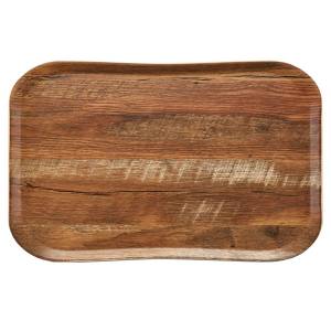 Dienblad Century Wood Grain afm. 32,5x53cm. kleur brown oak Cambro