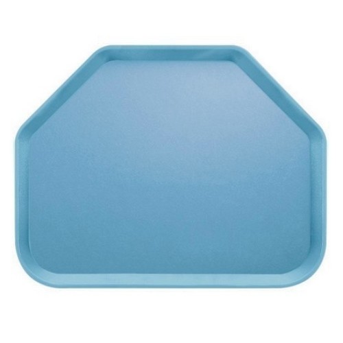 TRAY TRAPEZIUM 'CAMTRAY' SIZE 45.7X35.6 CM. COLOR 518 ROBIN EGG BLUE CAMBRO