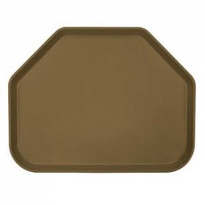 Dienblad trapezium 'Camtray' afm. 45,7x35,6 cm. kleur 513 bay leaf brown Cambro
