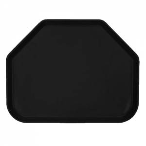 PLATEAU TRAPÈZE 'CAMTRAY' DIM. 45,7X35,6CM. COULEUR 110 NOIR / NOIR CAMBRO