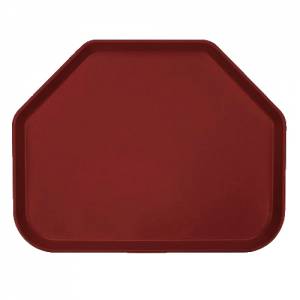 PLATEAU TRAPÈZE 'CAMTRAY' DIM. 45,7X35,6 CM. COULEUR 505 ROUGE CERISE CAMBRO