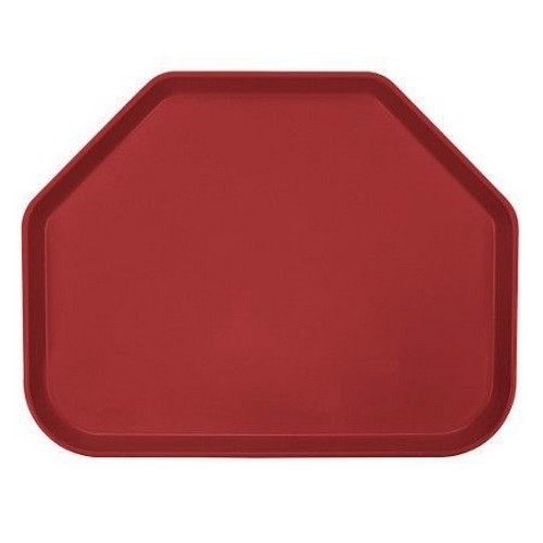 DIENBLAD TRAPEZIUM 'CAMTRAY' AFM. 45,7X35,6 CM. KLEUR 510 SIGNAL RED CAMBRO