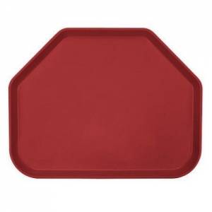PLATEAU TRAPÈZE 'CAMTRAY' DIM. 45,7X35,6CM. COULEUR 510 ROUGE SIGNAL CAMBRO