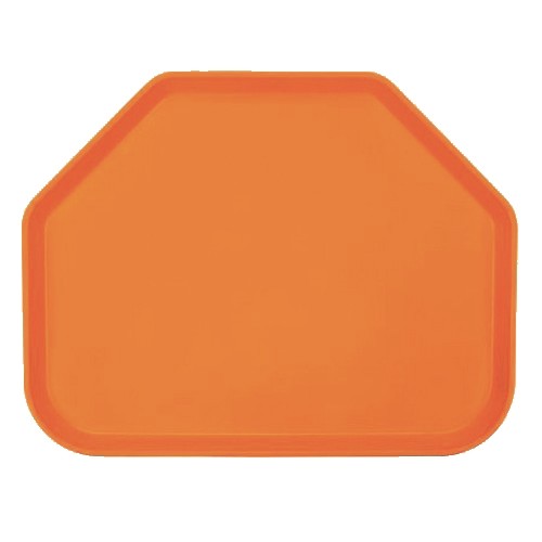 TABLETT TRAPEZ 'CAMTRAY' ABM. 45,7 x 35,6 cm. FARBE 222 ORANGE PIZAZZ CAMBRO