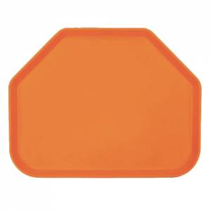 TRAY TRAPEZIUM 'CAMTRAY' SIZE 45.7X35.6 CM. COLOR 222 ORANGE PIZAZZ CAMBRO