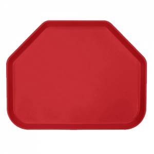 PLATEAU TRAPÈZE 'CAMTRAY' DIM. 45,7X35,6 CM. COULEUR 521 ROUGE CAMBRO CAMBRO
