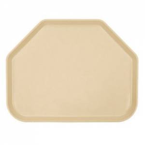 TABLETT TRAPEZ 'CAMTRAY' ABM. 45,7 x 35,6 cm. FARBE 537 CAMEO YELLOW CAMBRO
