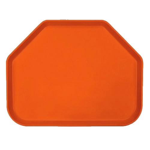 Dienblad trapezium 'Camtray' afm. 45,7x35,6 cm. kleur 220 citrus orange Cambro