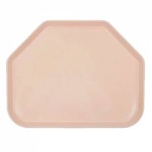 TABLETT TRAPEZ 'CAMTRAY' ABM. 45,7 x 35,6 cm. FARBE 106 HELLES PFIRSICH CAMBRO