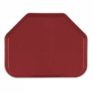 TABLETT TRAPEZ 'CAMTRAY' ABM. 45,7 x 35,6 cm. FARBE 221 EVER RED CAMBRO