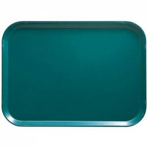PLATEAU EURONORM 'CAMTRAY' DIM. 53X37CM. COULEUR 414 SARCELLE CAMBRO