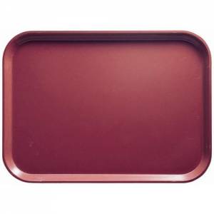 PLATEAU 'CAMTRAY' DIM. 41,4X30,3 CM. COULEUR 410 CRÈME FRAMBOISE CAMBRO
