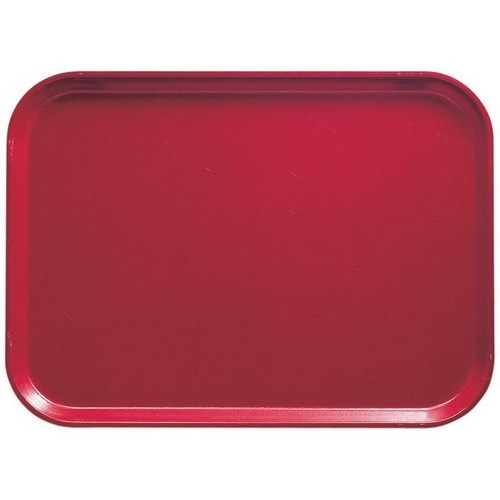 TABLETT 'CAMTRAY' ABM. 41,4 x 30,3 cm. FARBE 221 EVER RED CAMBRO