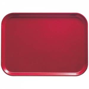 TRAY 'CAMTRAY' SIZE 41.4X30.3 CM. COLOUR 221 EVER RED CAMBRO