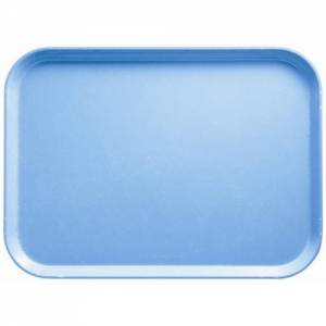 PLATEAU 'CAMTRAY' DIM. 45,7X35,6 CM. COULEUR 518 ROBIN EGG BLEU CAMBRO