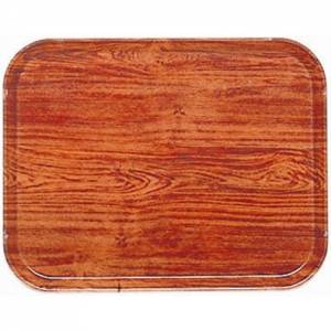 PLATEAU EN BOIS TAILLE 1/2 GN. 32,5x26,5CM. COULEUR 309 TECK JAVA