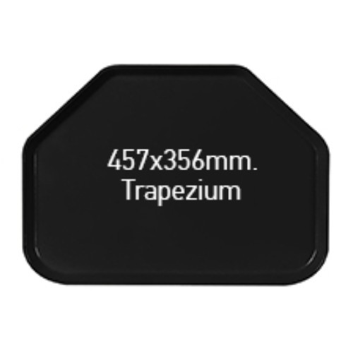 PLATEAU BOIS TRAPEZE DIM. 45,7x35,6 CM. COULEUR 307 ORME CLAIR