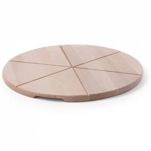 PIZZABRETT DURCHM. 30CM. BUCHENHOLZ